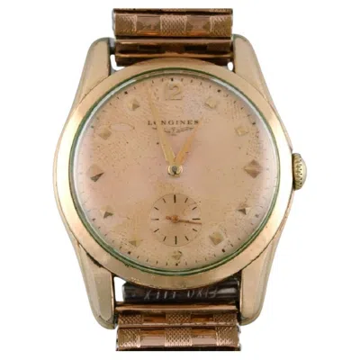 Pre-owned Longines Vintage Men's Wristwatch, 1940s / 50s, In Excelle In Multi