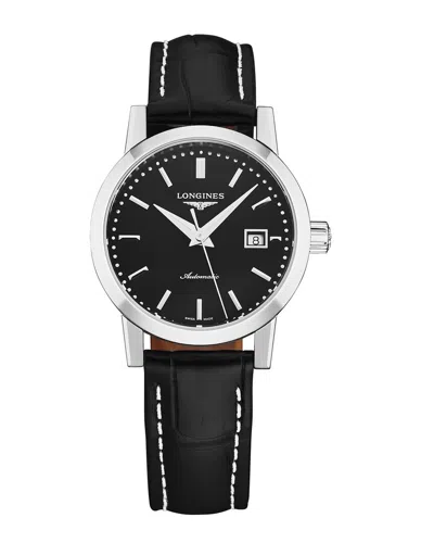 Longines Women's Classic Watch In Black