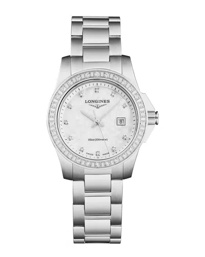 Longines Women's Conquest Watch In Metallic