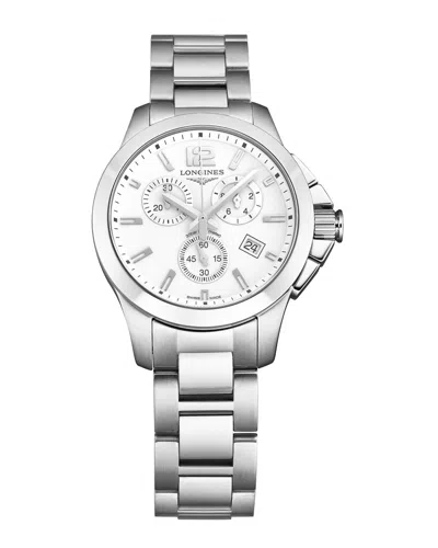 Longines Women's Conquest Watch In Metallic