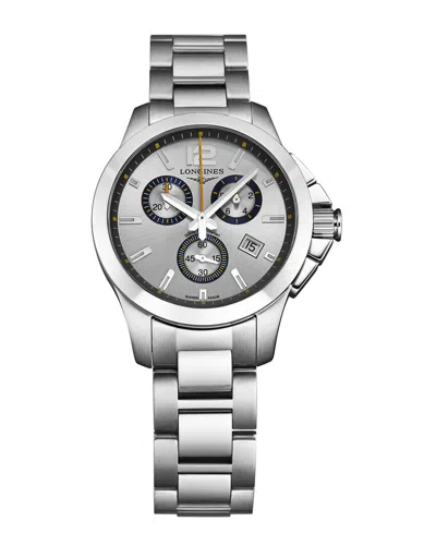 Longines Women's Conquest Watch, Circa 2020s In Gray