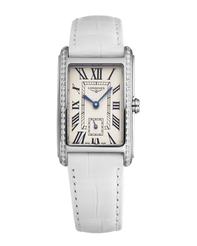Longines Women's Dolcevita Watch In White