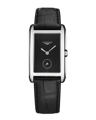 Longines Women's Dolcevita Watch In Black