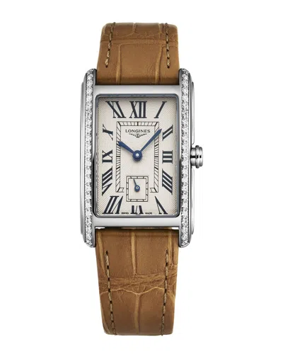 Longines Women's Dolcevita Watch In Brown