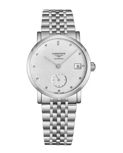 Longines Women's Elegant Watch In Silver