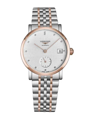 Longines Women's Elegant Watch In Silver