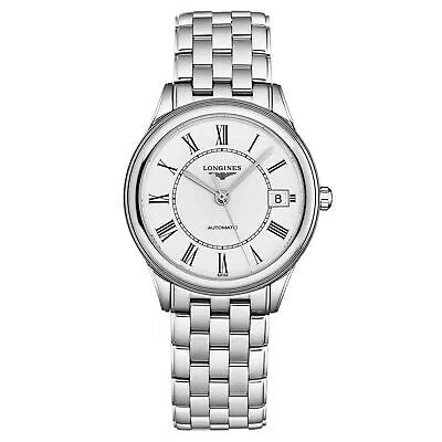 Pre-owned Longines Women's 'flagship' Silver Dial Stainless Steel Automatic L4.774.4.21.6