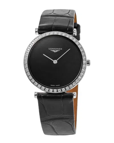 Longines Women's La Grande Classique Watch In Black