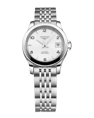Longines Women's Record Watch, Circa 2020s In Gray