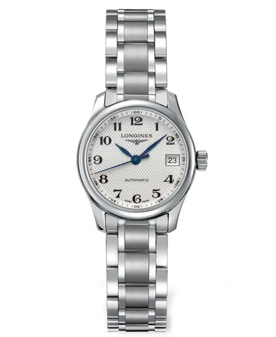 Longines Women's Swiss Automatic Master Stainless Steel Bracelet Watch 26mm L21284786 In No Color