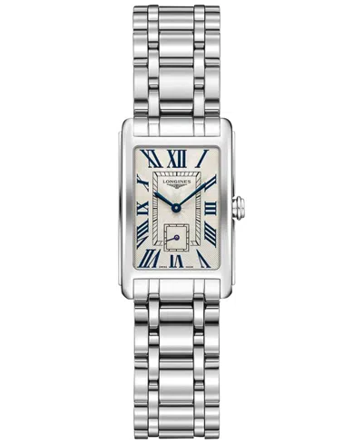 Longines Women's Swiss Dolcevita Stainless Steel Bracelet Watch 21x32mm In No Color