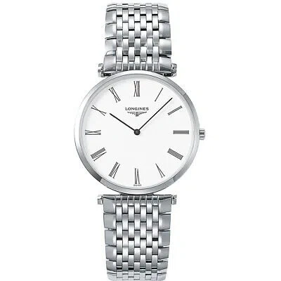 Pre-owned Longines Womens La Grande Classique White Dial Watch - L47554116