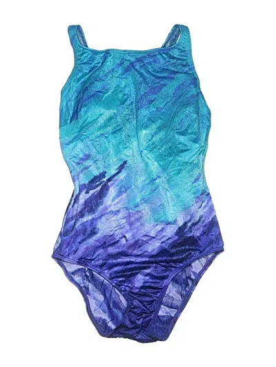 Pre-owned Longitude One Piece Swimsuit In Blue