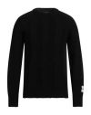 Longo Man Sweater Black Size 1 Wool, Viscose, Polyamide, Cashmere