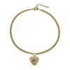 Loni Paul Jewelry Women's Gold Big Heart Necklace In Gold