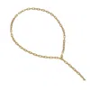 Loni Paul Jewelry Women's Matte Gold Lariat Necklace In Gold