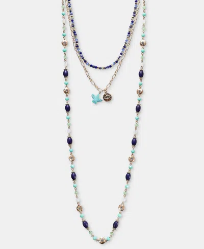Lonna & Lilly Beaded Layered Strand Necklace, 16" + 3" Extender In Multi