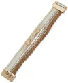 Lonna & Lilly Gold-tone Sea-motif Multi-row Wrap Bracelet In Neutral