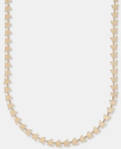 Lonna & Lilly Gold-tone Butterfly Collar Necklace