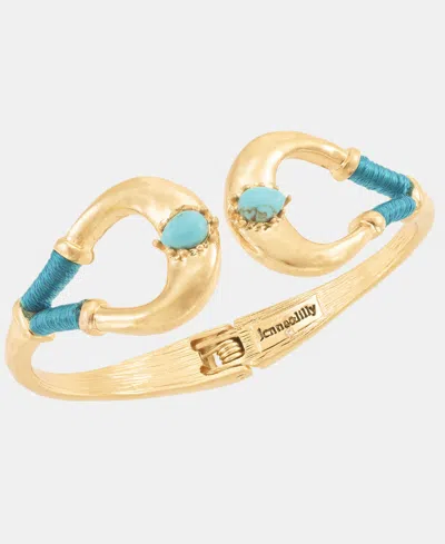 Lonna & Lilly Stone Cuff Bracelet In Gold
