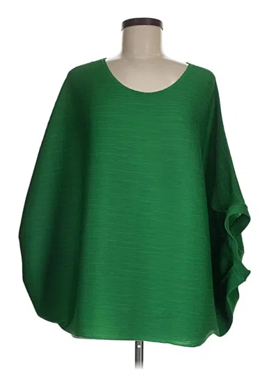 Pre-owned Lonyuash Poncho In Green