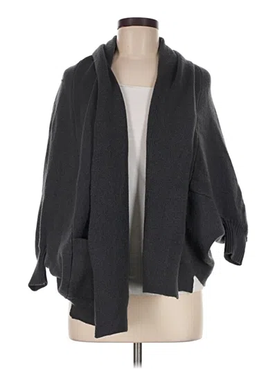 Pre-owned Look By M Cardigan Sweater In Gray