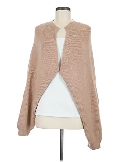 Pre-owned Look By M Cardigan Sweater In Tan