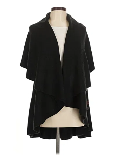 Pre-owned Look Cardigan Sweater In Black