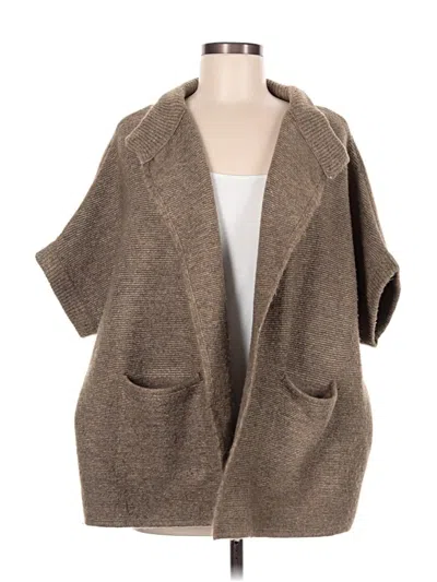 Pre-owned Look Cardigan Sweater In Brown