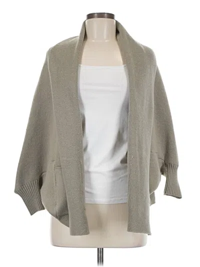 Pre-owned Look Cardigan Sweater In Gray