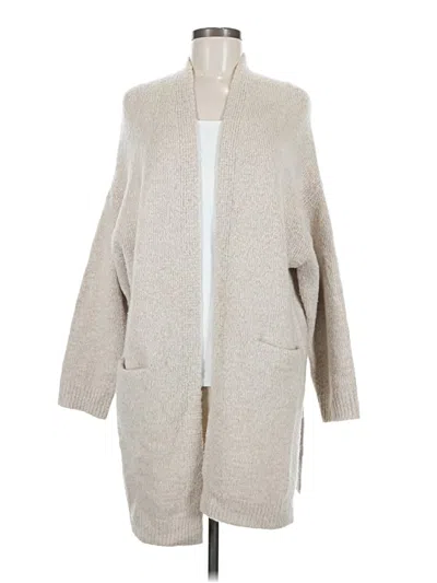 Pre-owned Look Cardigan Sweater In Tan