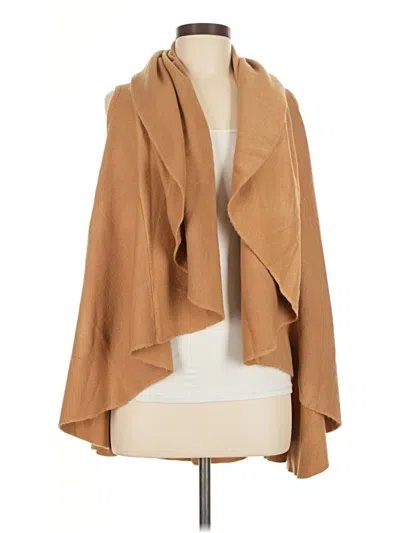 Pre-owned Look Cardigan Sweater In Tan