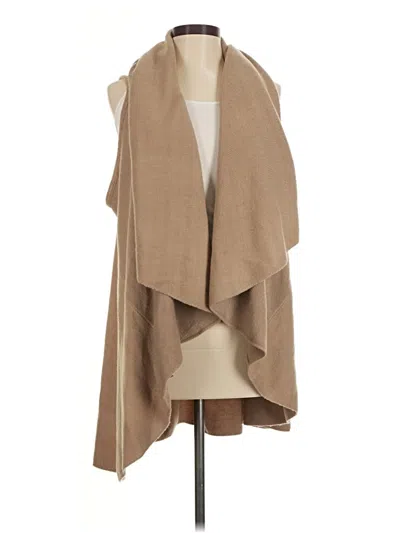 Pre-owned Look Cardigan Sweater In Tan
