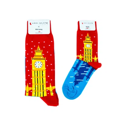 Look Mate London Men's Just Like Dad Red