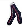 Look Mate London Men's Mate Edition Navy Blue Cotton Socks In Blue