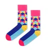 Look Mate London Men's Pink / Purple Candy & Candy Socks By David D. In Pink/purple