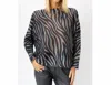Look Mode Usa Z-bruh Sweater In Black In Black