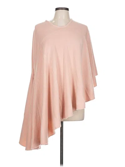 Pre-owned Look Poncho In Pink