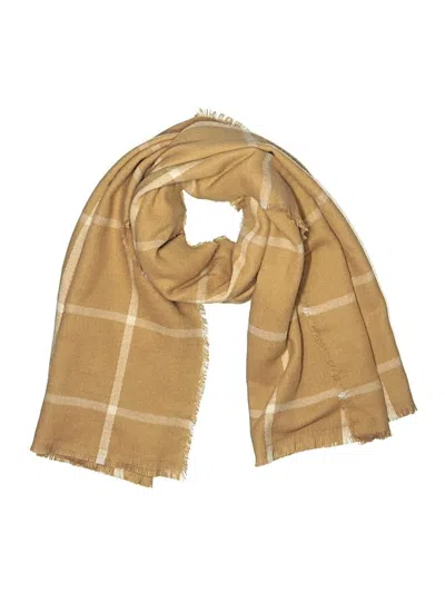 Pre-owned Look Scarf In Brown