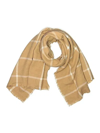 Pre-owned Look Scarf In Brown