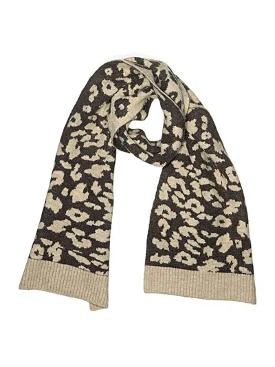 Pre-owned Look Scarf In Brown