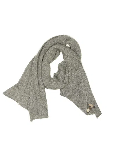 Pre-owned Look Scarf In Gray