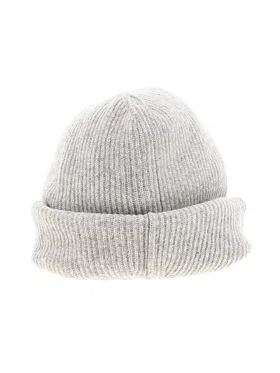Pre-owned Look Winter Hat In Gray