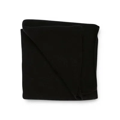 Loom & Cove 100% Cashmere Blanket - Black