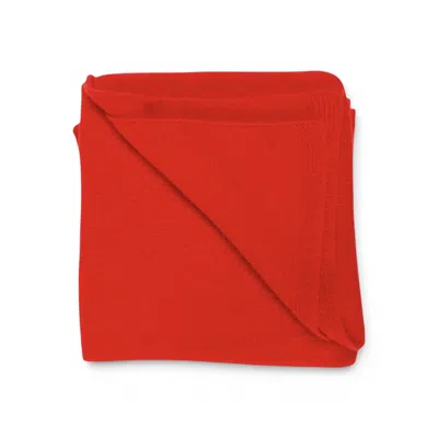 Loom & Cove 100% Cashmere Blanket - Red