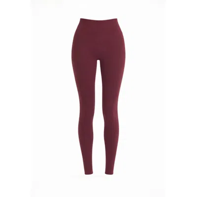 Loom Archives Women's Red Day Flow High Waisted Legging In Animal Print