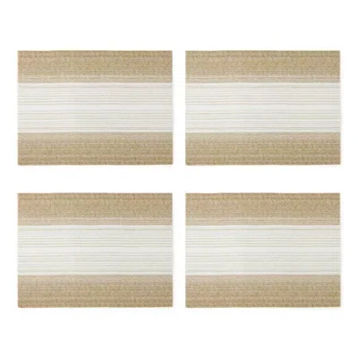 Loom + Forge Knox Vinyl 4-pc. Placemat In Yellow