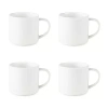 Loom + Forge Ren 4-pc. Coffee Mug In White
