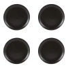 Loom + Forge Ren 4-pc. Stoneware Salad Plate In Black