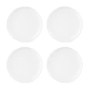 Loom + Forge Ren Stoneware Dinner Plate In White